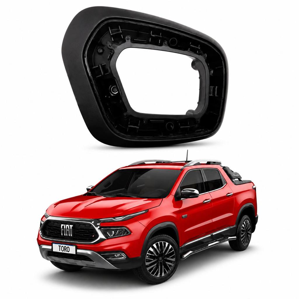 Moldura Do Puxador Da Porta Lado Esquerdo Fiat Toro 52091389