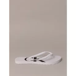 Chinelo Feminino Logo Corrido Calvin Klein Jeans - Branco 2
