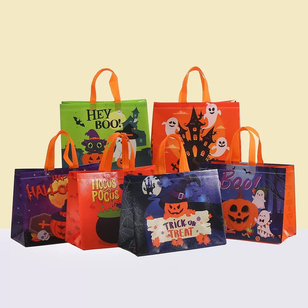 Sacola não tecida HALLOWEEN Saco de presente Saco de embalagem HAPPY HALLOWEEN HY8008