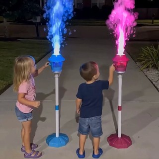 Máquina de bolhas influenciadora, venda quente, luz de rua, máquina de bolhas, sopro ao ar livre, som de bolha, acampame
