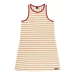 Vestido Juvenil Menina Listrado Beats Amarelo