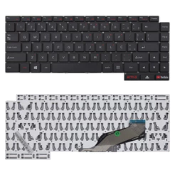 Teclado para Notebook compatível com Positivo Motion Q232B ABNT2