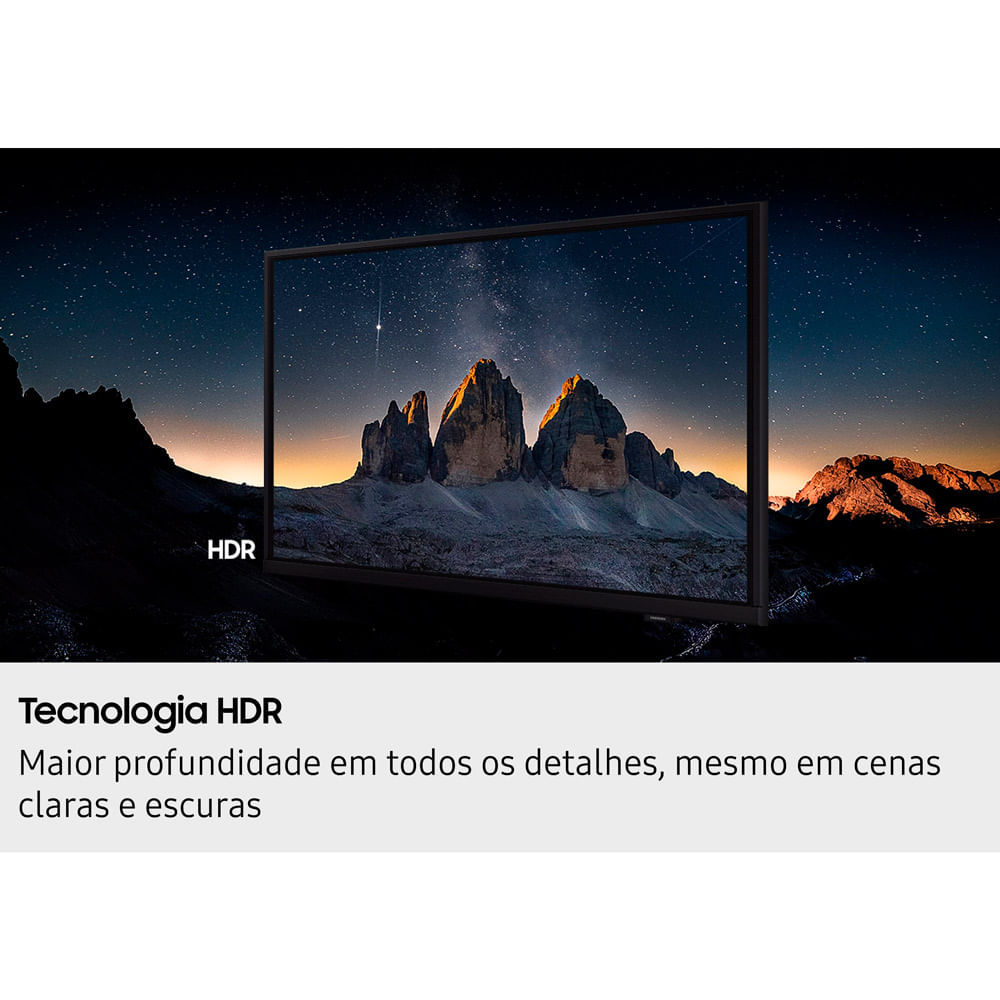Smart TV LED 43" Full HD Samsung Tizen F6000 Preta Bivolt — imagem 2 de 2