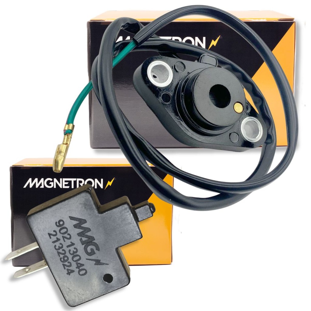 Kit Interruptor do Neutro + Interruptor Embreagem Xre 190 / Nxr 160 Bros / Nxr 150 Bros Magnetron