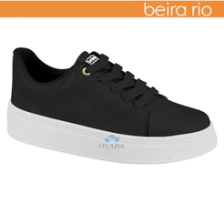 Tênis Feminino Beira Rio Casual Flatform Plataforma Conforto