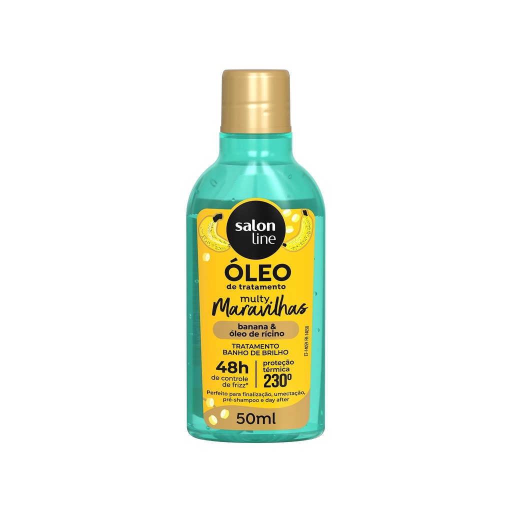 Óleo de Tratamento Banana Cachos dos Sonhos Multy Maravilhas 50ml em Oferta na Shopee
