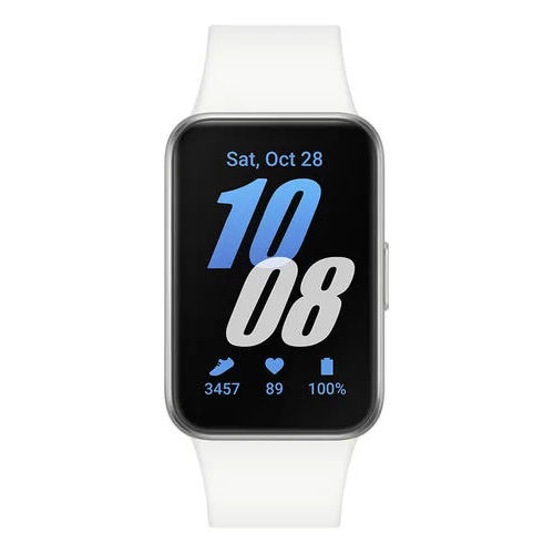 Samsung Smartwatch Galaxy Fit3 Esportivo Prata Reembalado