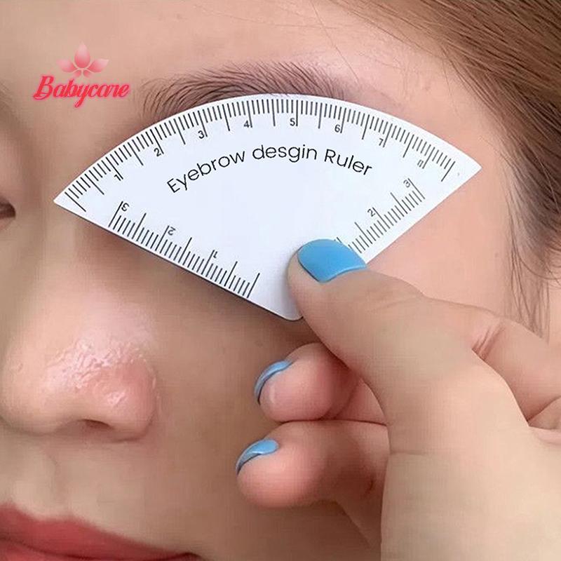 BYCE > Desenho Rápido Sobrancelha Design Régua Microblading Ferramenta De Pingue-Pongue Moldar Maquiagem Permanente Guia em Oferta na Shopee