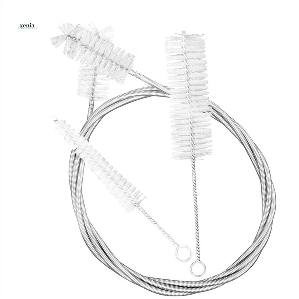 3 Pçs Chifre Francês Trombone Trompete Conjunto De Limpeza De Aço Inoxidável Escova De Náilon Instrumento Musical Fácil em Oferta na Shopee