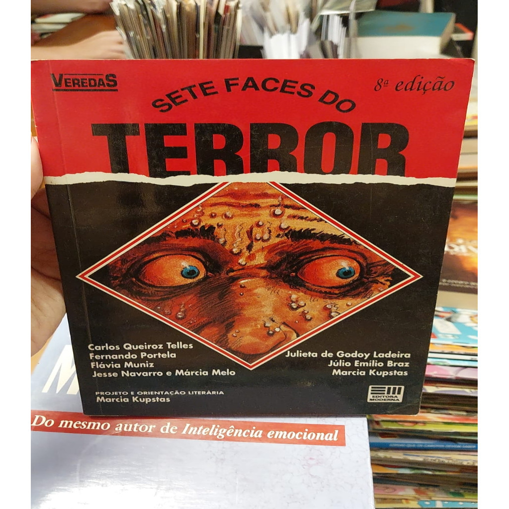 Sete Faces do terror autor Carlos Queiroz Telles