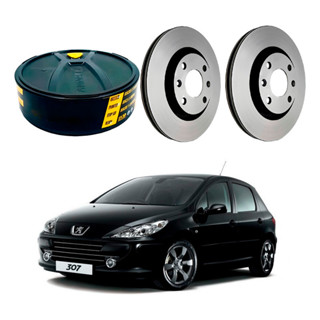 Disco Freio Dianteiro 307 1.6 2007 A 2012 em Oferta na Shopee
