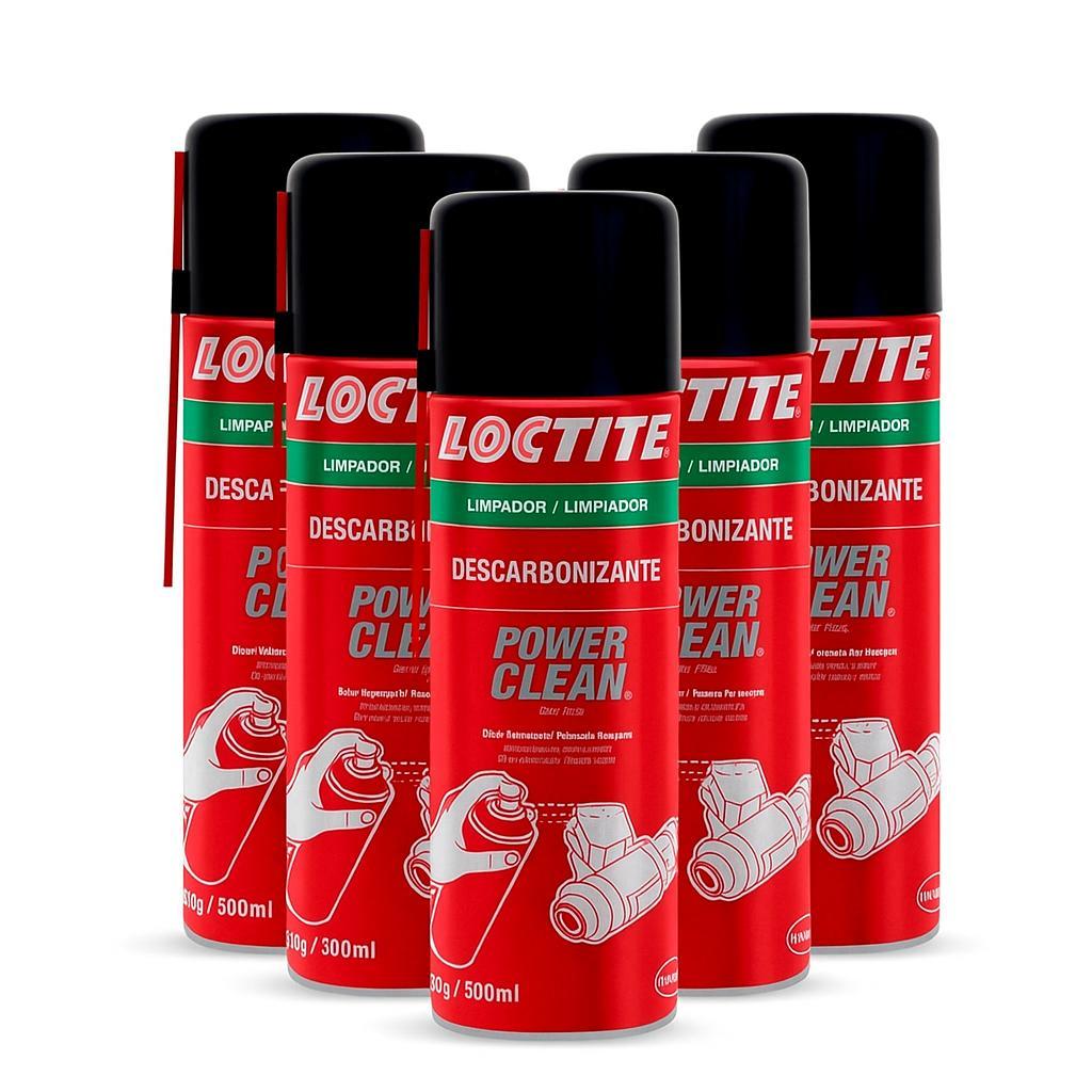 Kit 5 Descarbonizante Loctite SF 7979 Power Clean em Oferta na Shopee