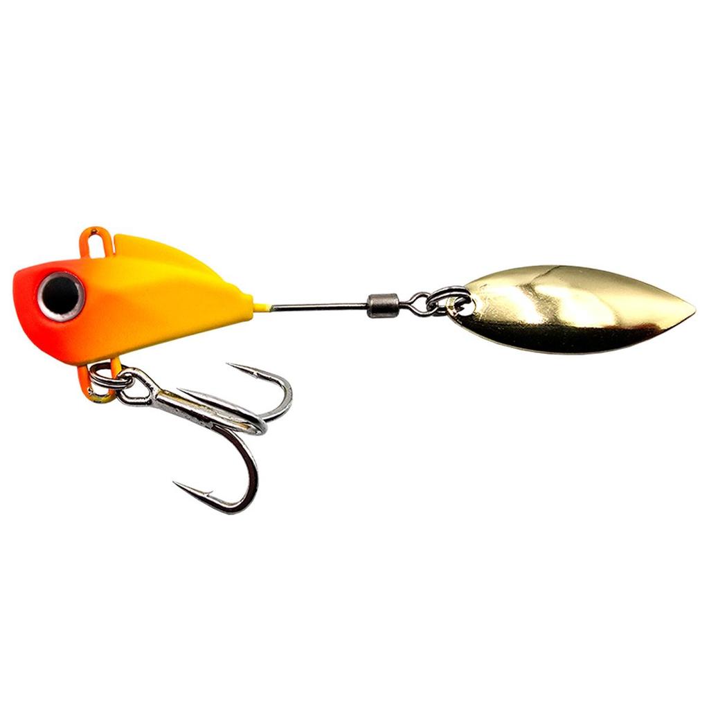 Isca Artificial Little Spin Colher Folha 3cm 16g Pirulito - Yara Cor 12