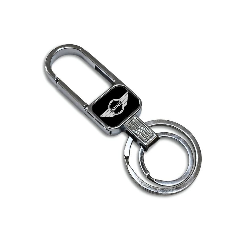 Chaveiro Para Mini Cooper Metálico Mosquetão LUXO - V