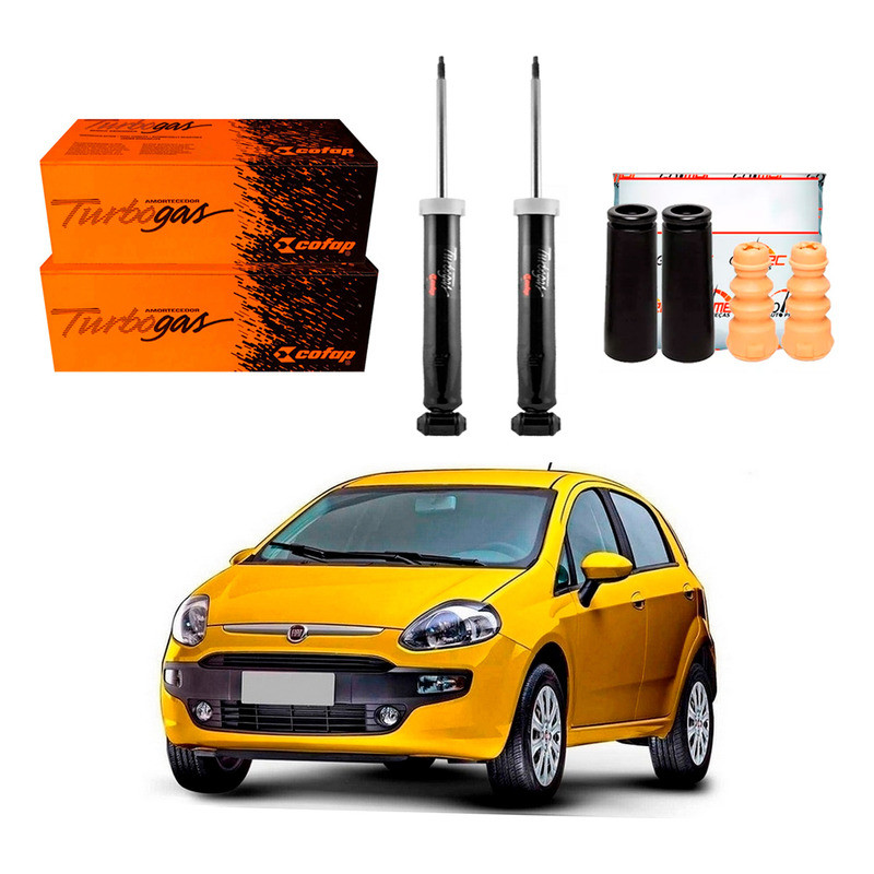 Kit Amortecedor Traseiro, Punto 1.4 1.6 1.8 2011 A 2017 em Oferta na Shopee