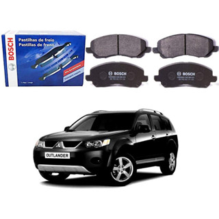 Pastilha Dianteira Bosch Outlander 2.0 2.4 3.0 2008 A 2009 em Oferta na Shopee