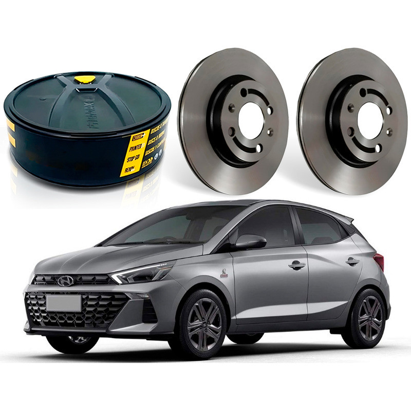 Disco Freio Dianteiro Hb20 1.0 12v Aspirado 2023 A 2025 em Oferta na Shopee