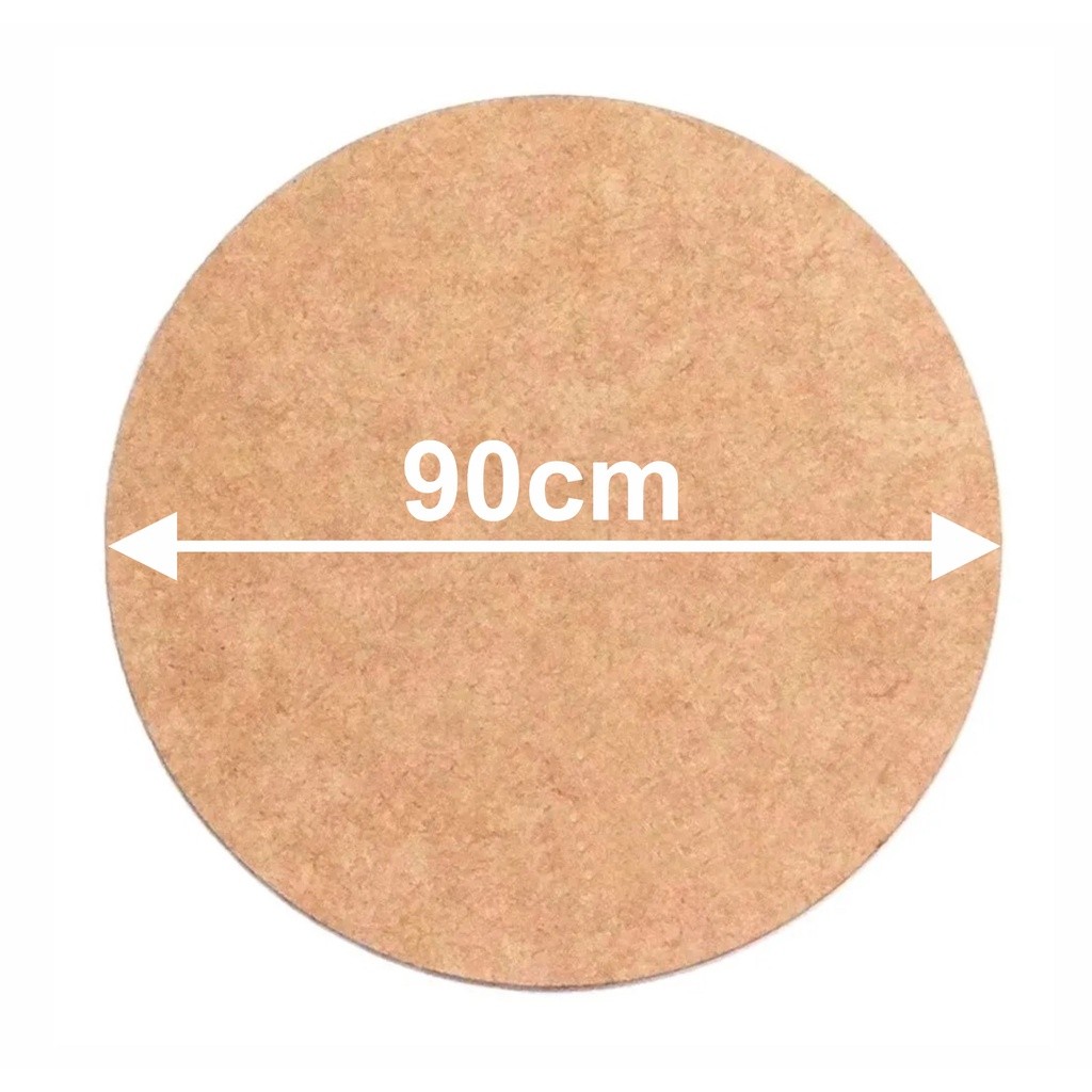 Chapa mdf 3mm redonda 90cm decoração artesanatoSousplat Roda Disco Bolacha Circulo Laser Redondo MDF Madeira