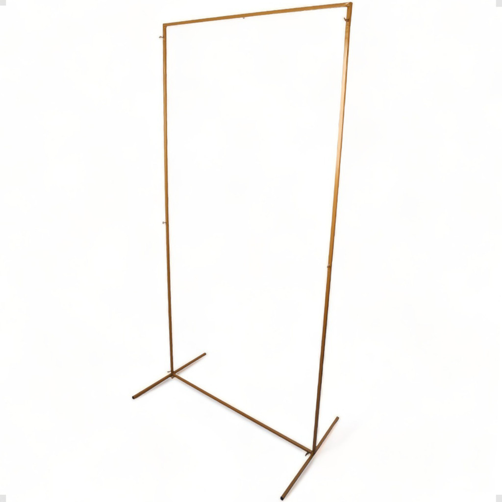 Estrutura Arco Retangular Suporte Painel Cortinado Lona Festa 220x150