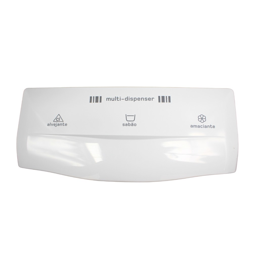 Puxador Dispenser Lavadora Brastemp Bwb22 Bwf08 Orig - 326066933