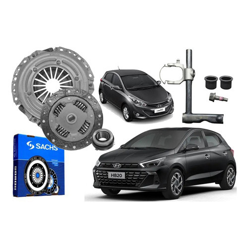 Kit Embreagem E Garfo Hb20 Hb20s 1.0 12v 3 Cilindros