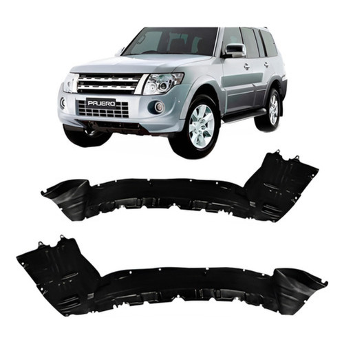 Par Parabarro Lameiro Dianteiro Pajero Full 2004 2005 2006 2007 Mitsubishi otimo custo benefício