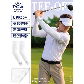 Americano PGA manga de golfe masculino protetor solar roupas verão respirável ao ar livre ciclismo pára-sol manga gelo A