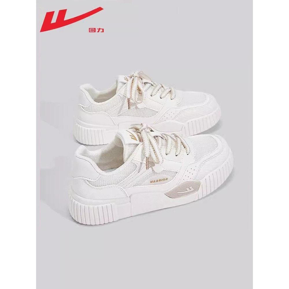 Puxar para trás sapatos brancos sapatos femininos 2026 primavera verão novo estilo sapatos de sola grossa feminino Casua