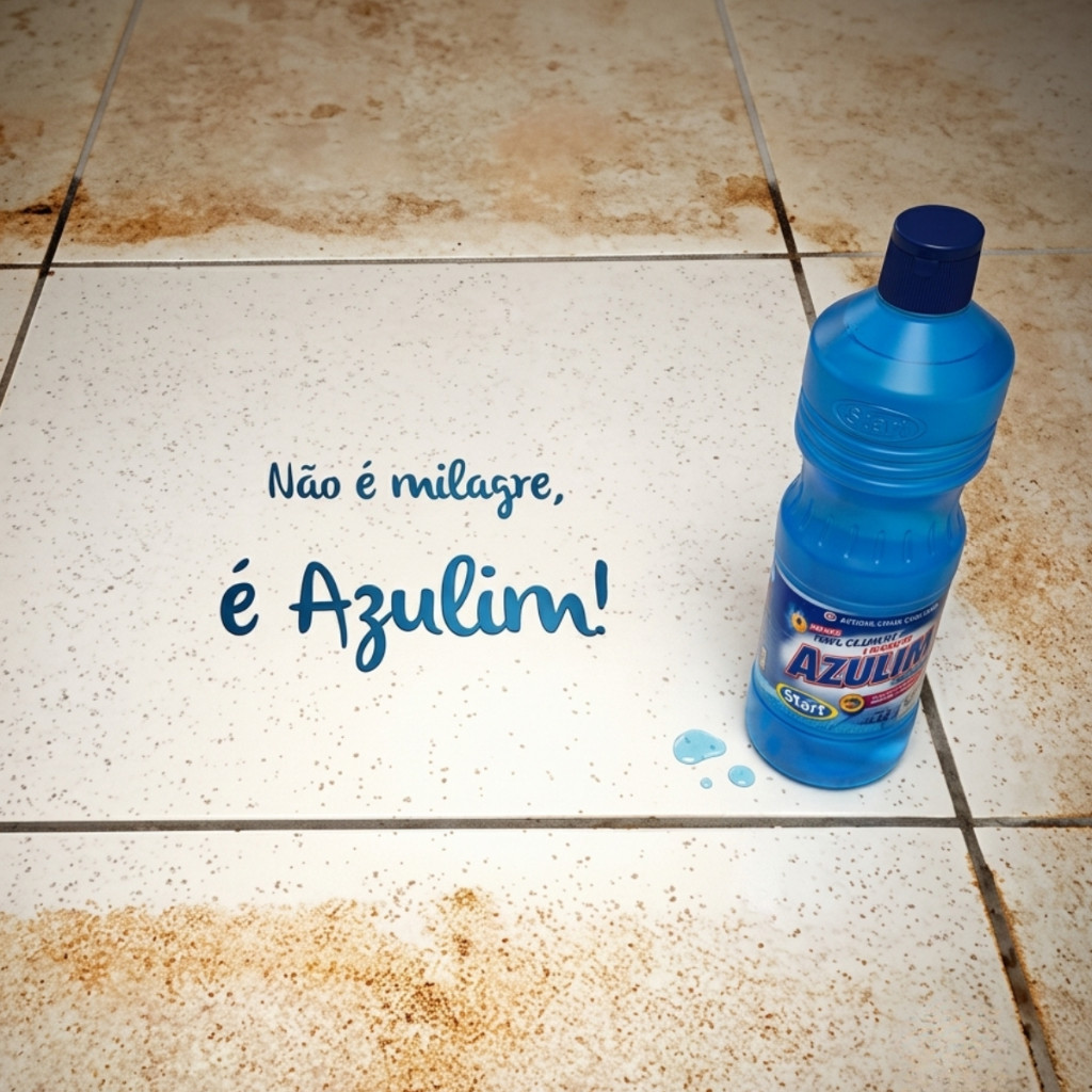 Limpa Cerâmica Azulim 5L Pisos Azulejos Remove Sujeira Pesada