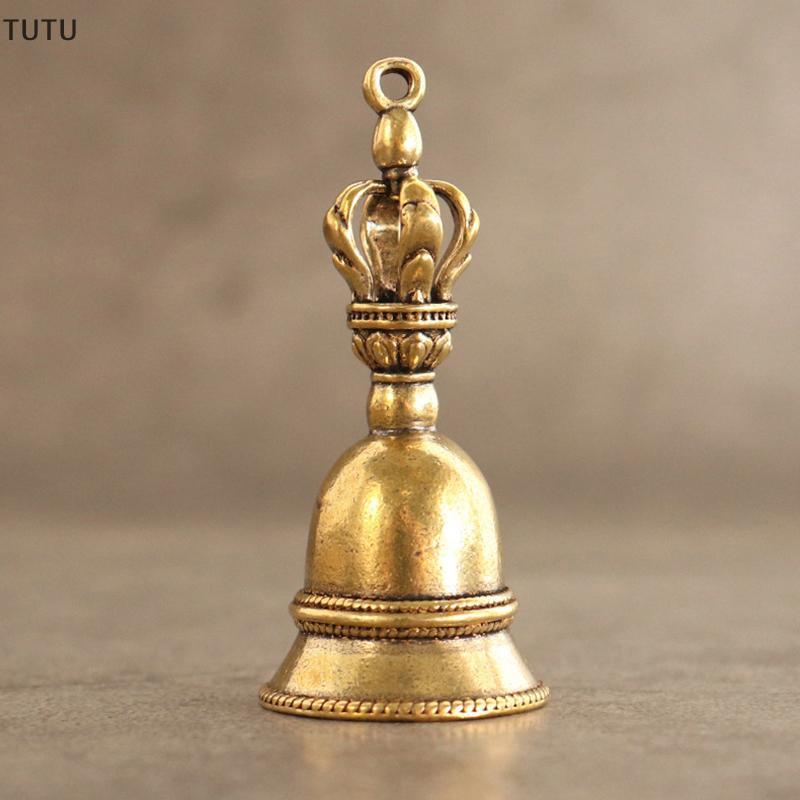 Imagem Retro Cobre Sino Sinos De Vento Artesanato De Bronze Fundição Caindo Tibetano Idéias Pingente De