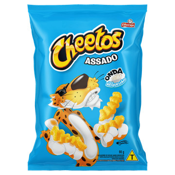 Cheetos Salgadinho Onda Requeijão Pacote 90g