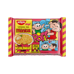 Nissin Macarrao Instantâneo Turma Da Monica Galinha 85g