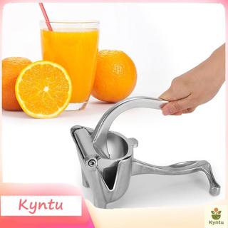 Kyntu-br espremedor de frutas manual portátil espremedor limão laranja extrator ferramenta espremedor de alumínio