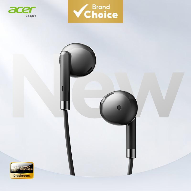 Acer OHW356 Fones De Ouvido USB-C Com Fio Duráveis ABS Shell De Amplo Alcance De Temperatura Para Música Uso Diário Áudi