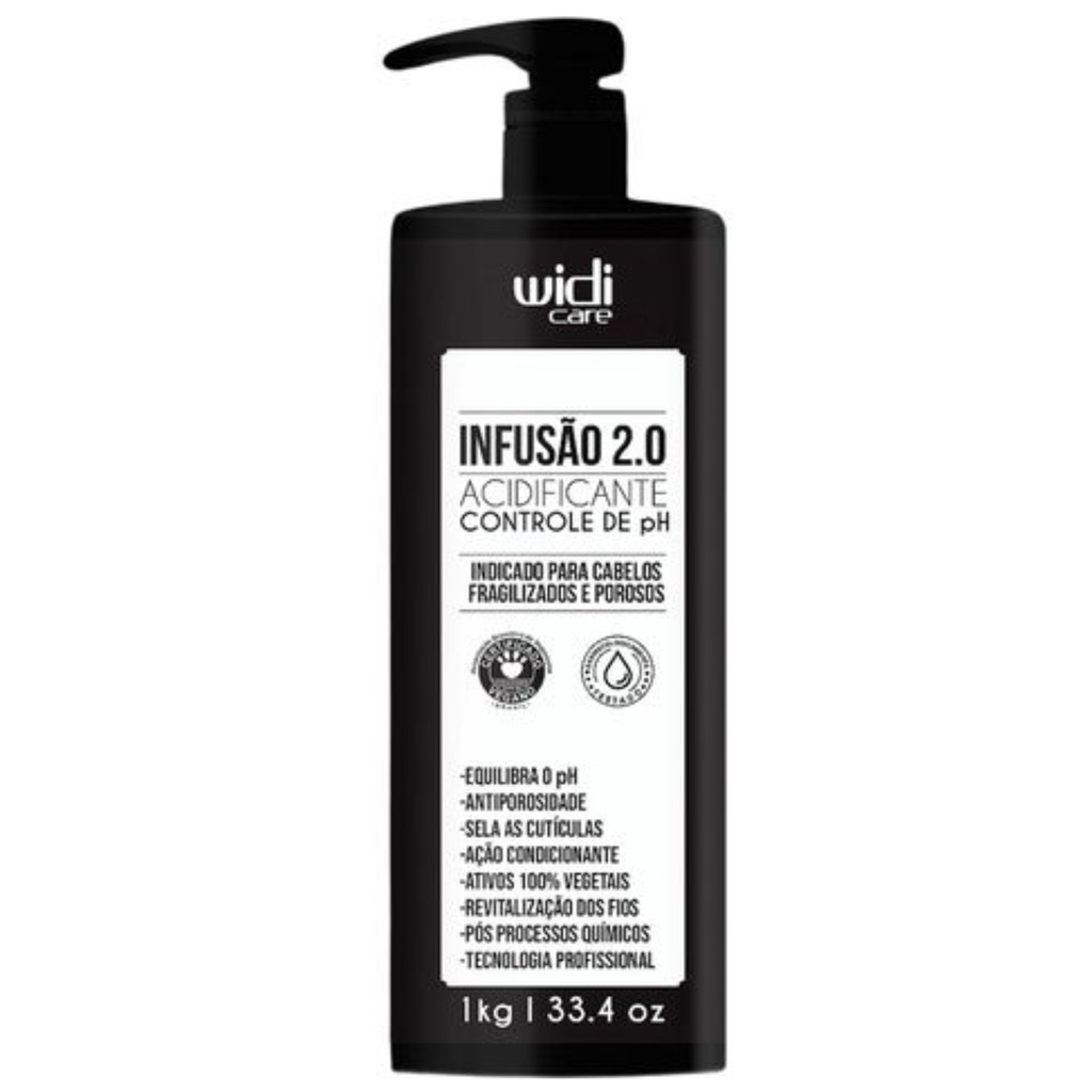 Acidificante Condicionante Infusão 2.0 Controle de pH Widi Care-1Kg