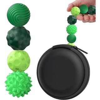Bolas Anti-estresse BUSOHA - Pacote com 4 Bolas de Alívio de Estresse para Viagens, Brinquedos Sensoriais para Acalmar, 
