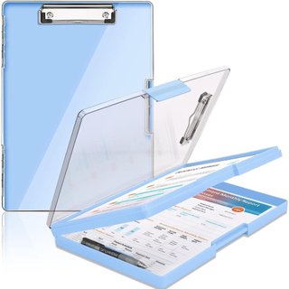 Prancheta com, Pranchetas de Alta Resistência 8.5x11 com 2 Compartimentos de, Pranchetas com