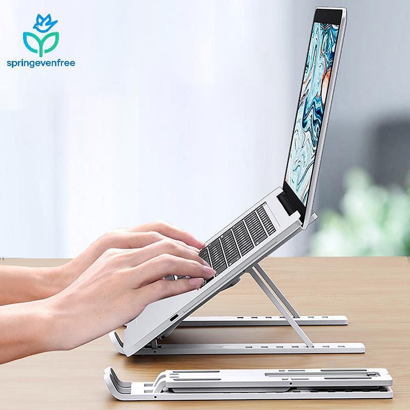 Spe Universal Portátil Suporte Ajustável Notebook Para Antiderrapante Dobrável Base De Resfriamento Braet/Tablet/Telefon