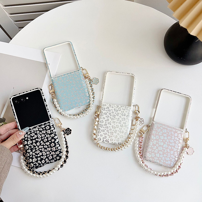 Capa Para Motorola Razr 70 Ultra 60 Pro 50 2025 DIY Laser Leopardo Impressão Por