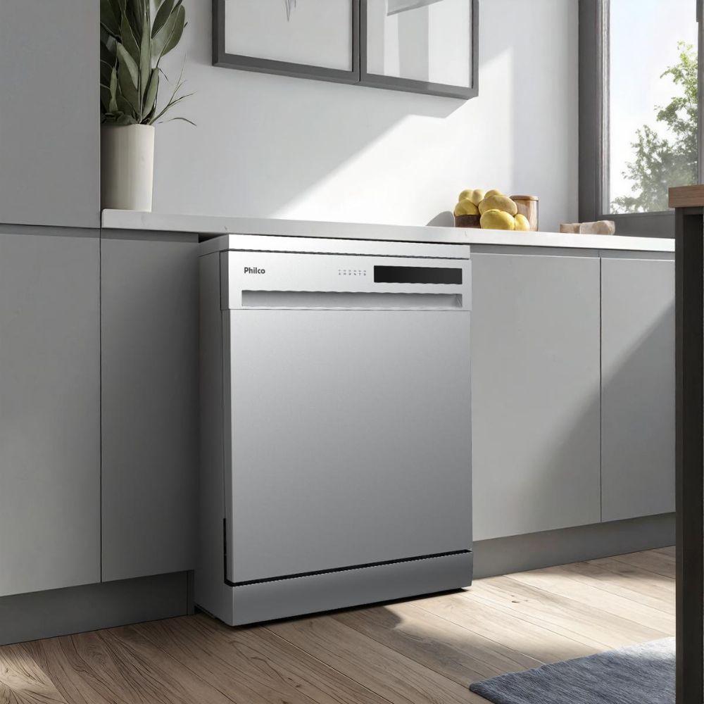 Lava-Louças Philco PLL14A 14 Serviços Painel Digital Inox 220V — imagem 2 de 2