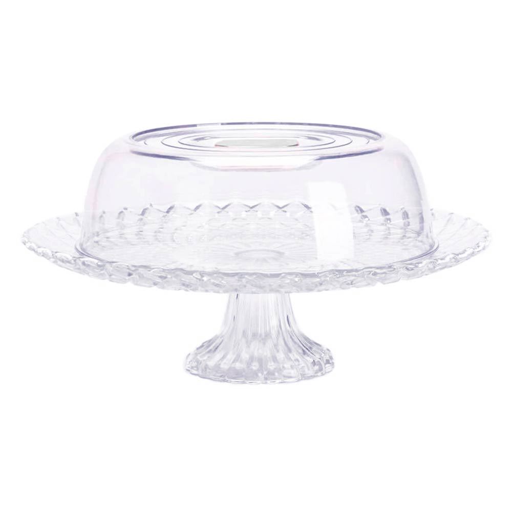 Boleira de vidro com Tampa de Plastico Confit CV244787 Cazza