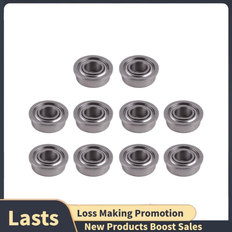 10 Pcs MF84ZZ LF840ZZ Blindado Flangeado 4 x 8 x 3 Mm Modelo Rolamento De Flange Esférico