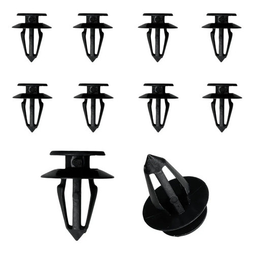 Kit 10 Presilha Forro Porta Mala Tampa Para Jeep Renegade 2016/2025 Todos