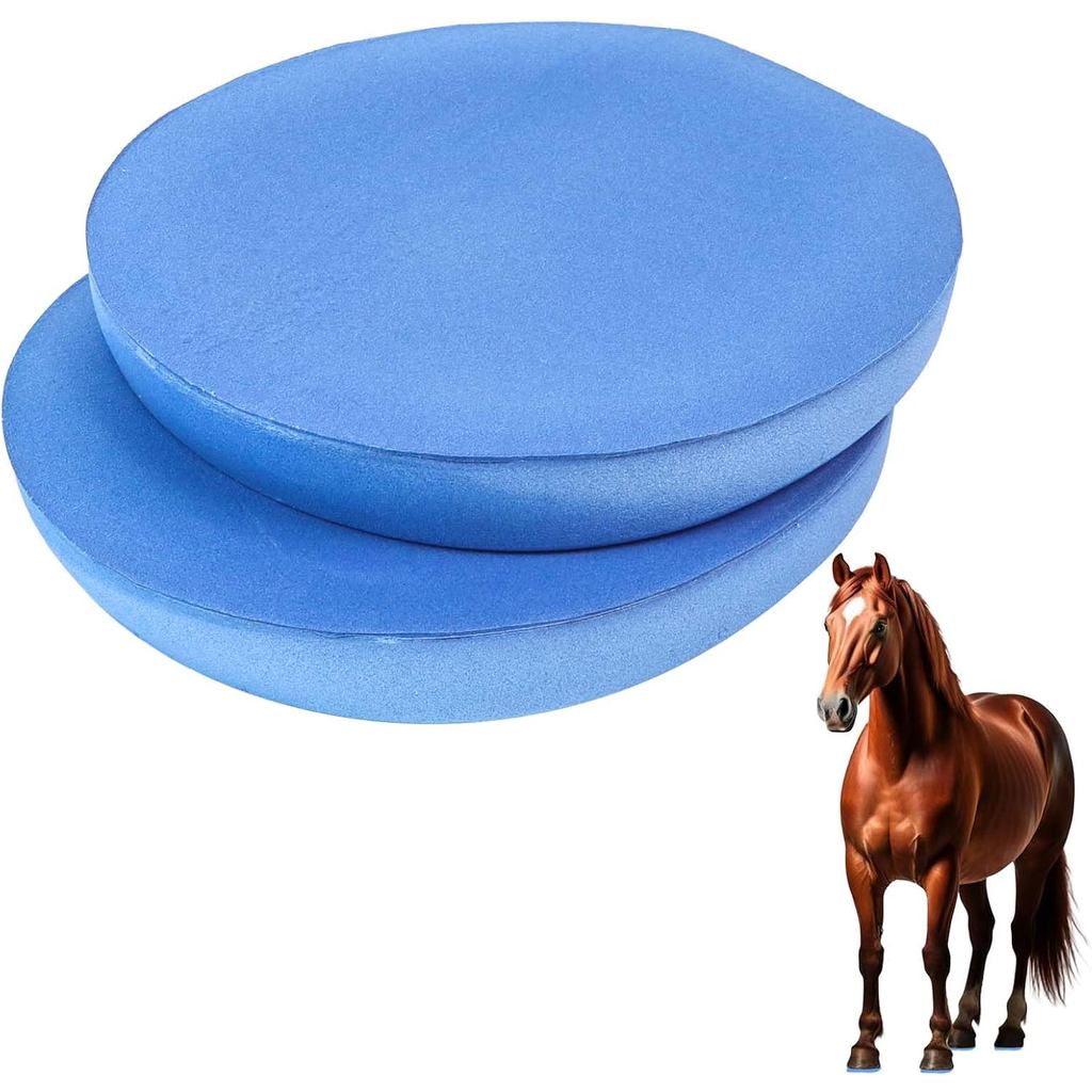 Almofada de Inserção para Botas de Casco de Cavalo – Almofada de Conforto em EVA de Célula Fechada com Cunha de 2 Graus,