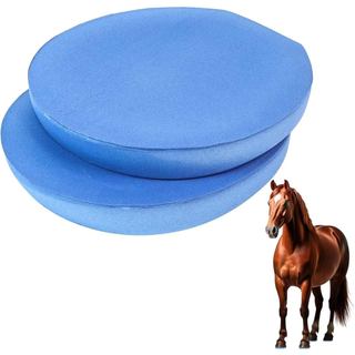 Almofada de Inserção para Botas de Casco de Cavalo – Almofada de Conforto em EVA de Célula Fechada com Cunha de 2 Graus,
