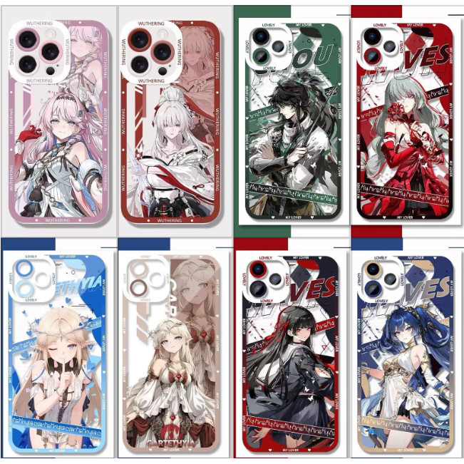 Jogo Quente Wuthering Ondas Escudo Para Samsung Galaxy A56 A26 A36 A57 A07 A55 A35 A16 A15 A53 A34 A54 A06 Capa De Silic
