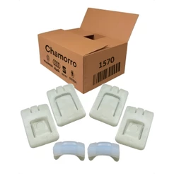 Kit Trava Calço Deslizante Banco Vw Gol Parati Saveiro Voyage G2 G3 G4 G5 G6 G7 Original Volkswagen