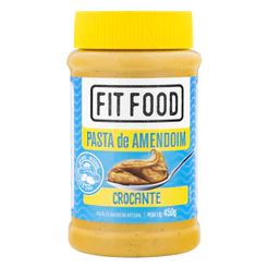 Fit Food Pasta de amendoim crocante 450g