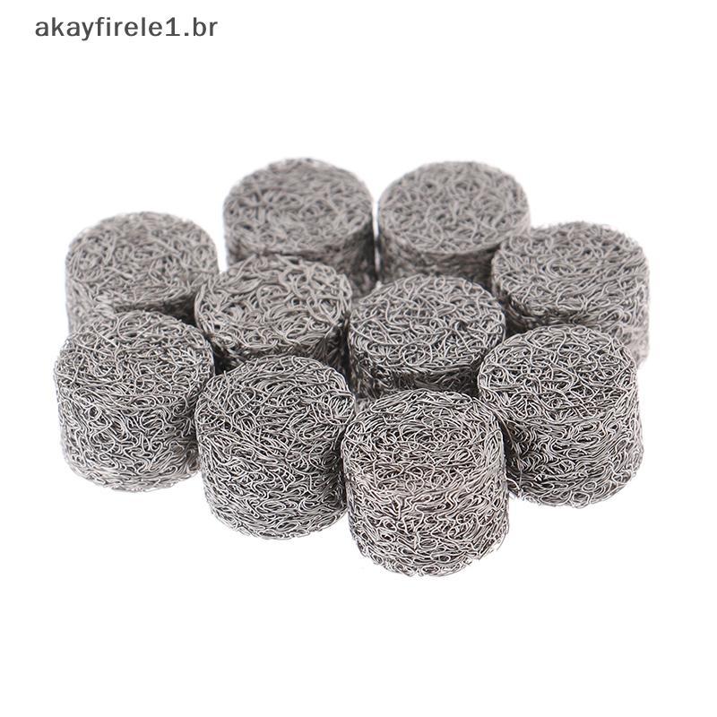 akayfirele1 1/5 * Bocal De Pote De Espuma De Aço Inoxidável E Lança De Sabão De Neve Filtros De Malha Practia