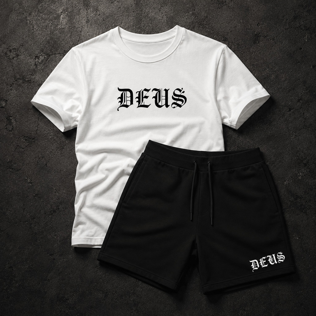 Conjunto Infantil Menino Camiseta Bermuda Verão Roupa Infantil Masculina Casual